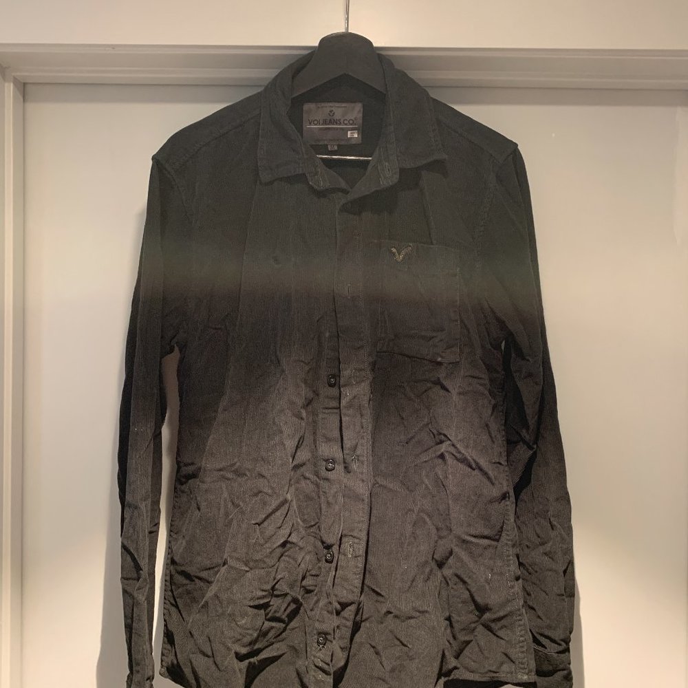 VOI Jeans Co Cordaroy Shirt Green